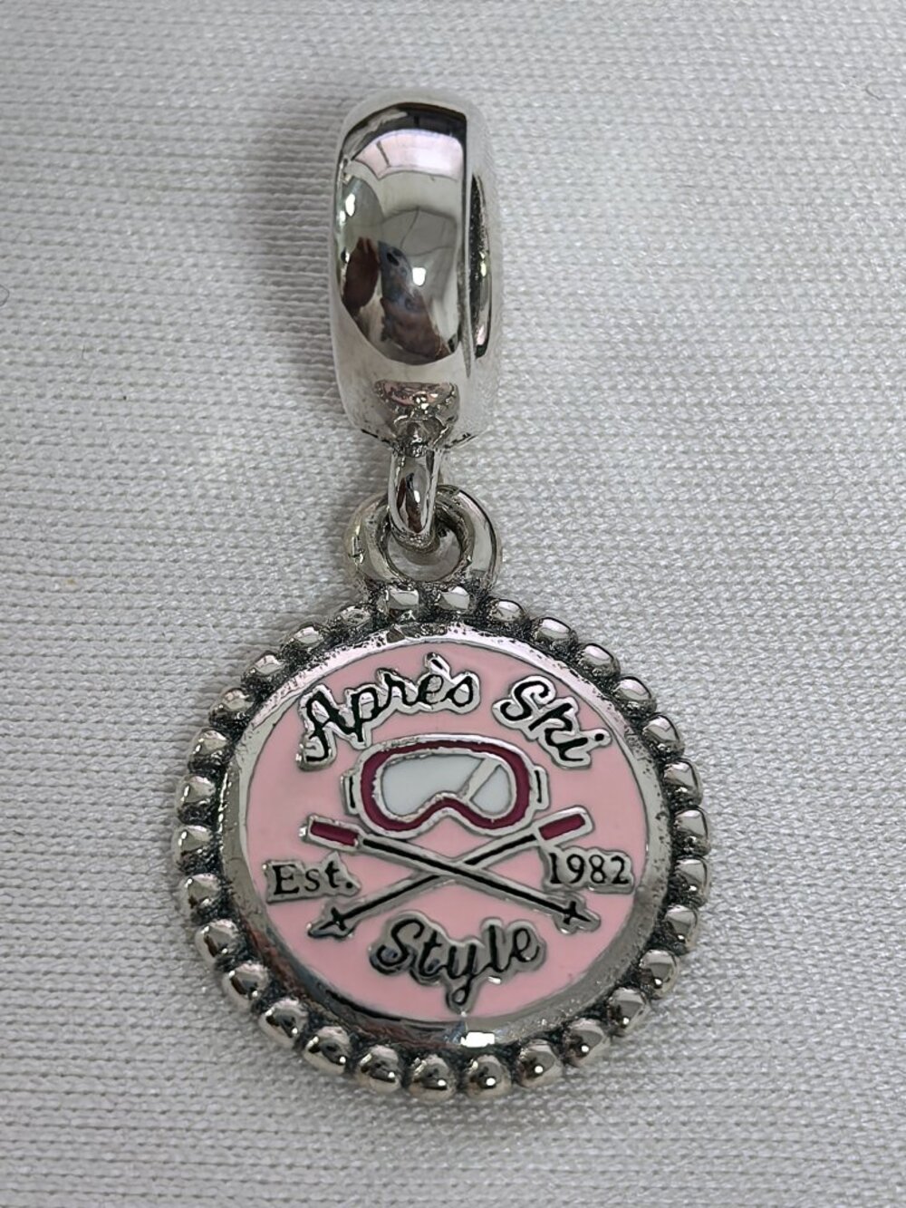 Pandora Apres - Skiing Style - Arizona Dangle Charm, S925 Silver Jewelry